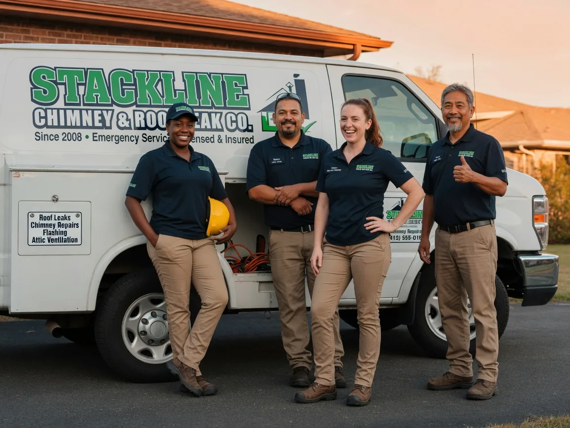 Chimney flashing repair company in Huntsburg, OH